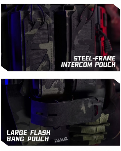 Functional Breathable Tactical Combat Jacket &amp; Vest Set