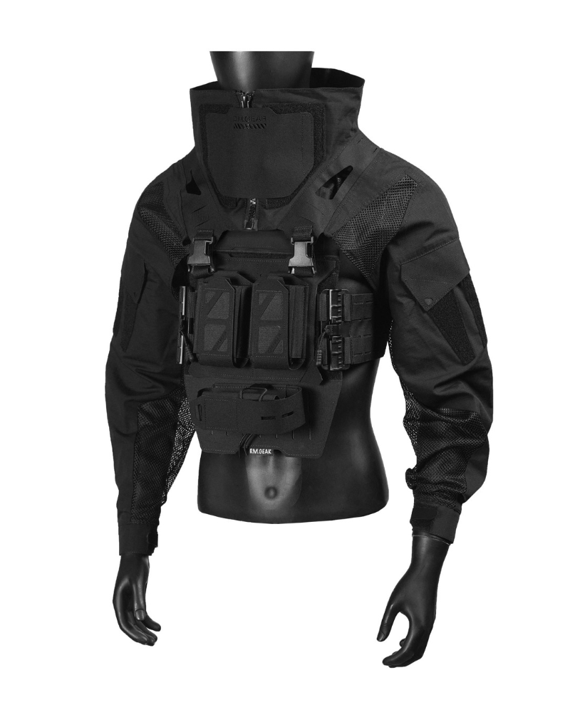 Functional Breathable Tactical Combat Jacket &amp; Vest Set