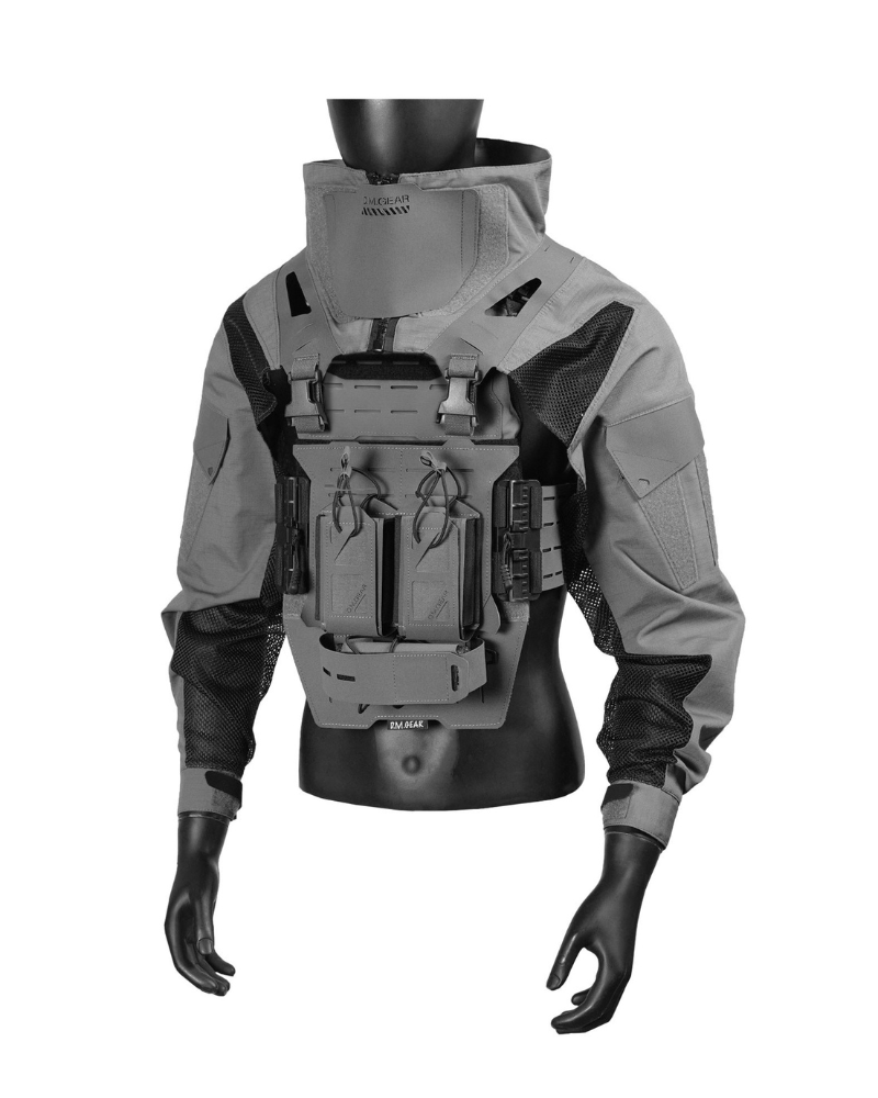 Functional Breathable Tactical Combat Jacket &amp; Vest Set