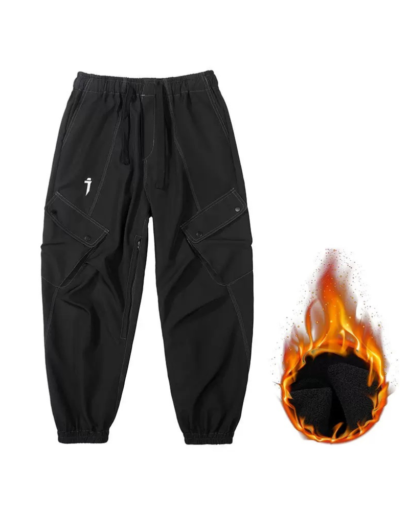 Functional Multi-Pocket Loose Cargo Pants