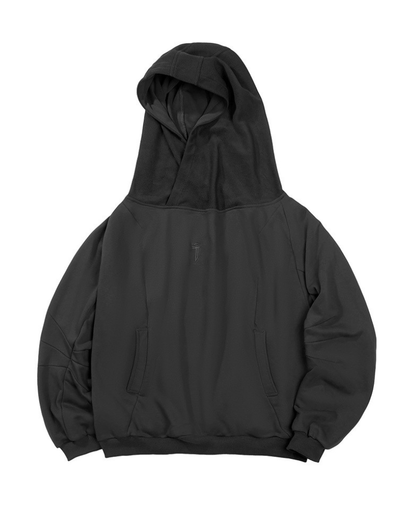 Futuristic Darkwear Sorcerer Utility Hoodie