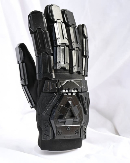 Futuristic Cyberpunk Fluorescent Tactical Gloves