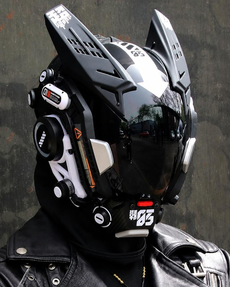 Futuristic Cosplay Cyberpunk Helmet Mask