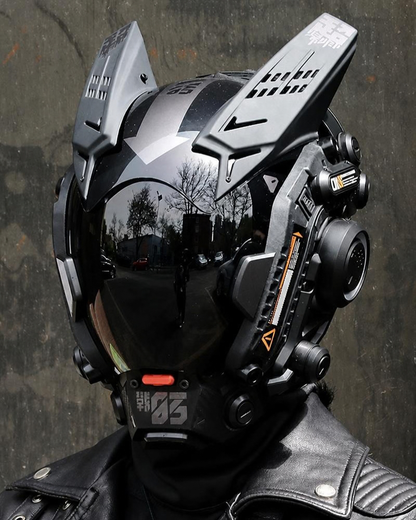 Futuristic Cosplay Cyberpunk Helmet Mask