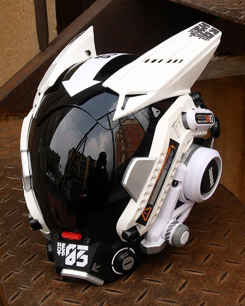 Futuristic Cosplay Cyberpunk Helmet Mask