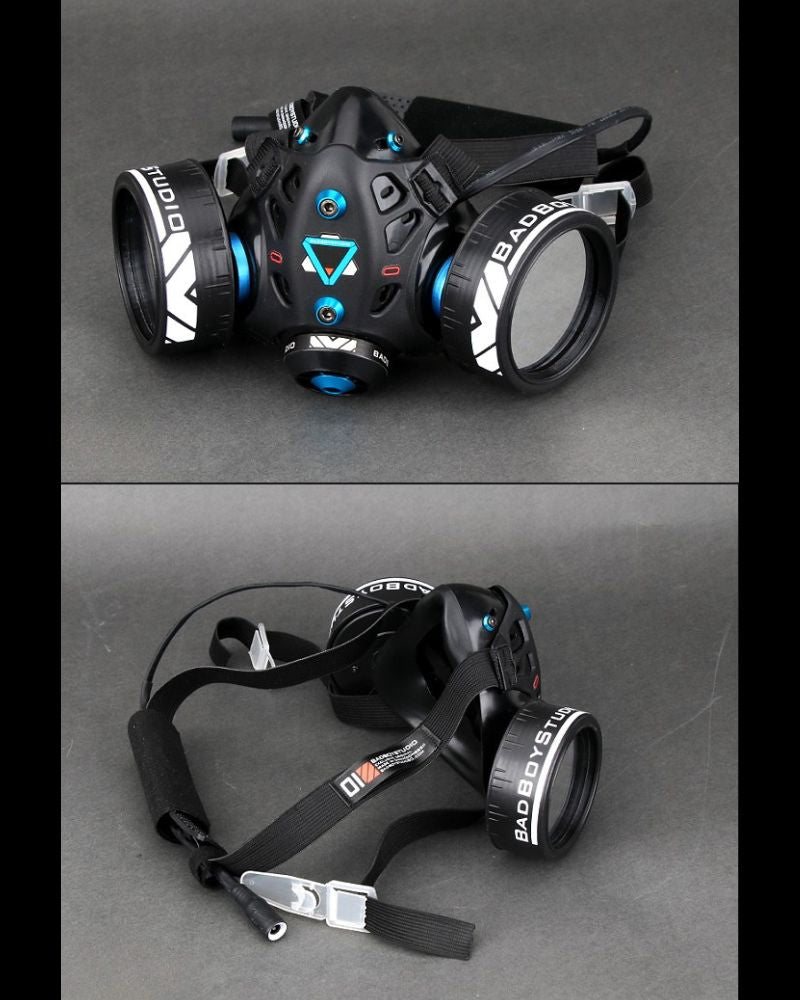 Futuristic Glowing Cyberpunk Led Mask