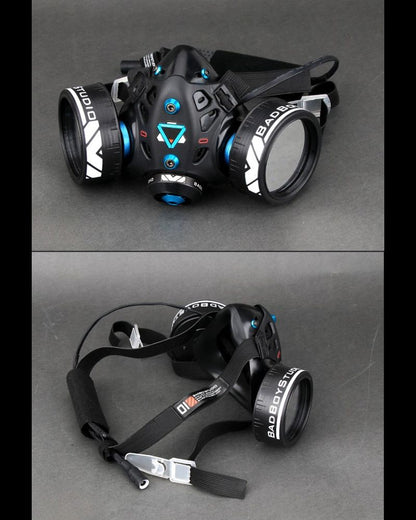 Futuristic Glowing Cyberpunk Led Mask