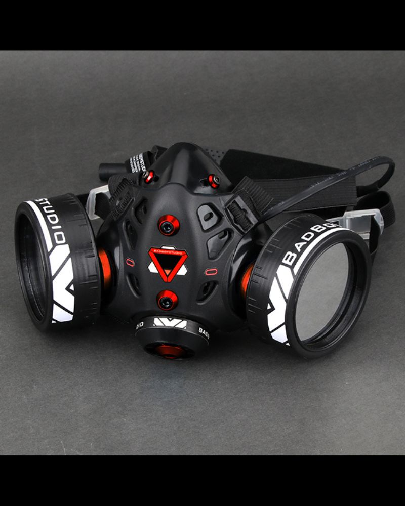 Futuristic Glowing Cyberpunk Led Mask