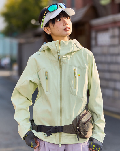 Gorpcore Unisex Windproof Outdoor Hiking Softshell Jacket