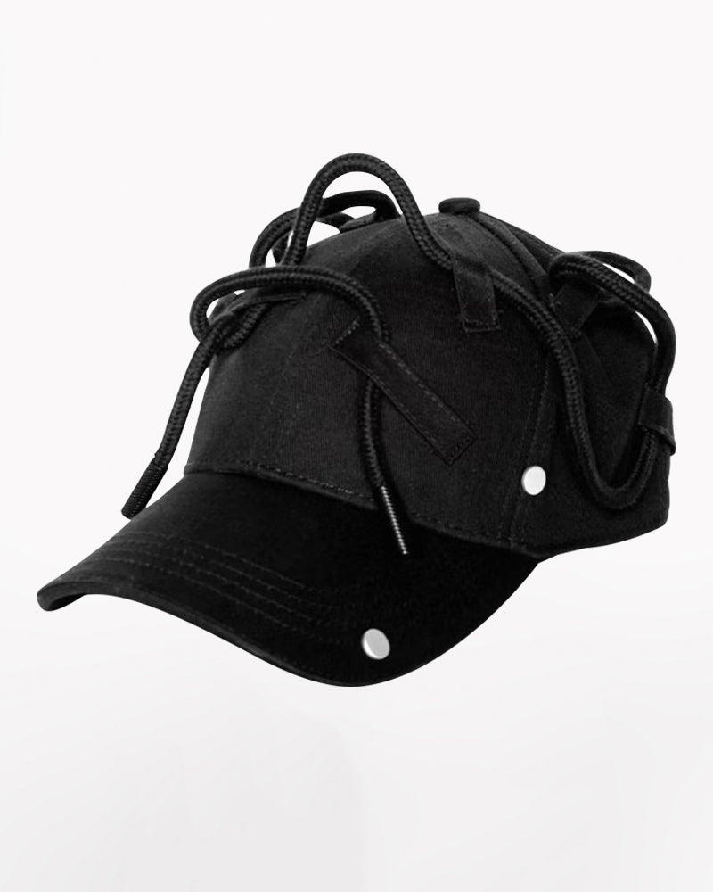 Opium Style Black Adjustable Cap