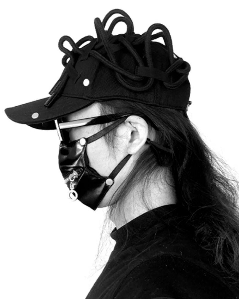 Opium Style Black Adjustable Cap