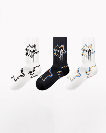 Graffiti Mid-calf Sports Socks