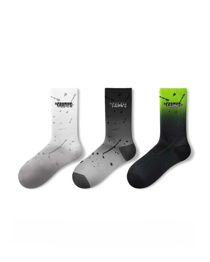 Graffiti Mid-calf Sports Socks
