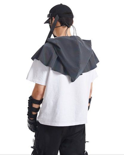 Halloween Colorful Reflective Wizard Cape