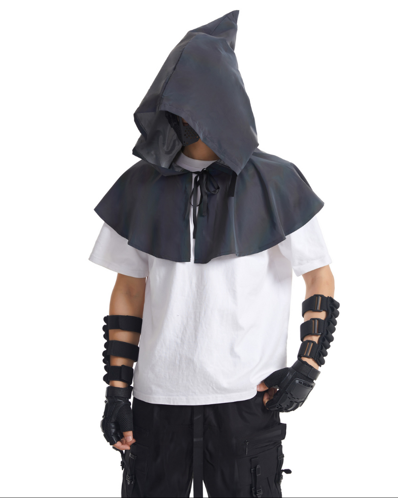 Halloween Colorful Reflective Wizard Cape