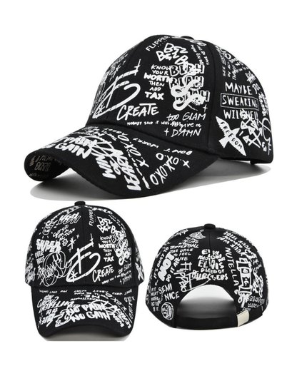 Head Of The Game Graffiti Cap