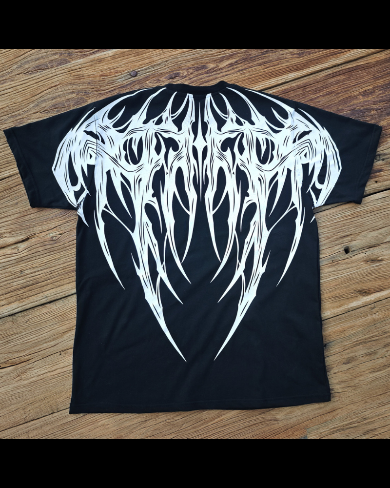 High Street Opium Style Wings Rock Graphic T-Shirt