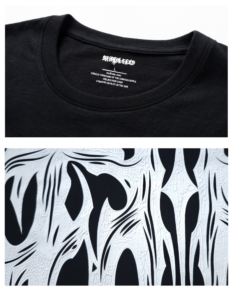 High Street Opium Style Wings Rock Graphic T-Shirt