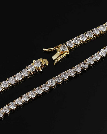 Hip Hop Tennis Cuban Link Bracelet