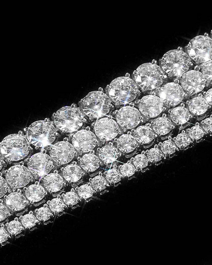 Hip Hop Tennis Cuban Link Bracelet