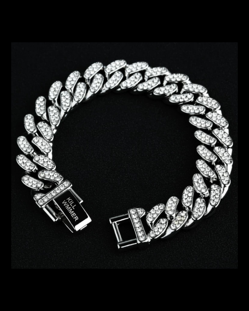 Hip Hop Titanium Steel Cuban Link Chain Necklace