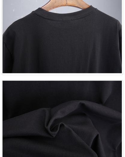 Irregular Ribbon Bat Streetwear T-Shirt