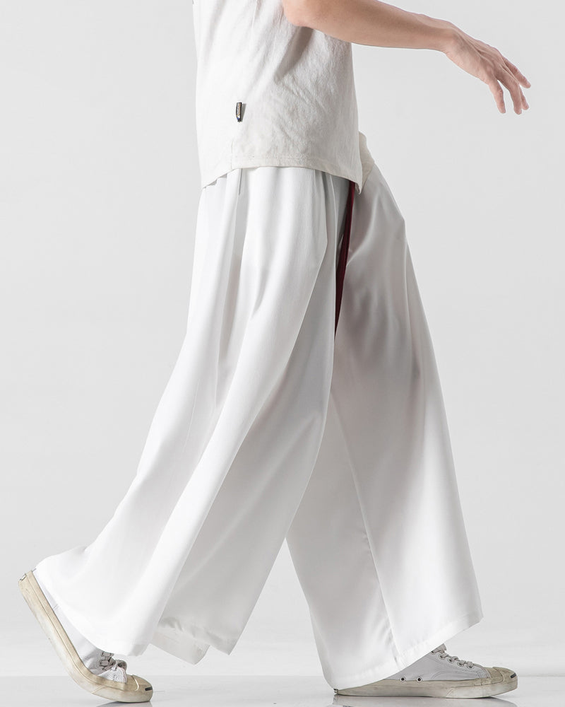 Janpanese Belt Wide Hakama Pants – Techwear Official