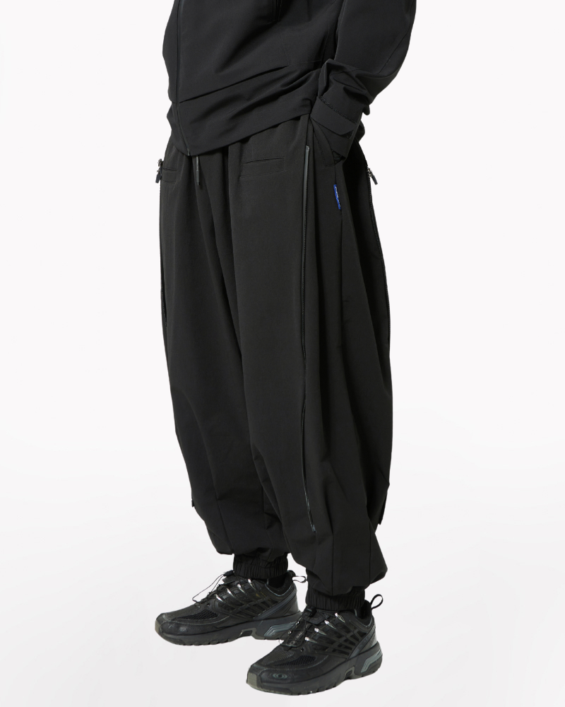 Ninja Rapper Pants Japanese Style Loose Fit Ninja Hakama Pants – Techwear Official