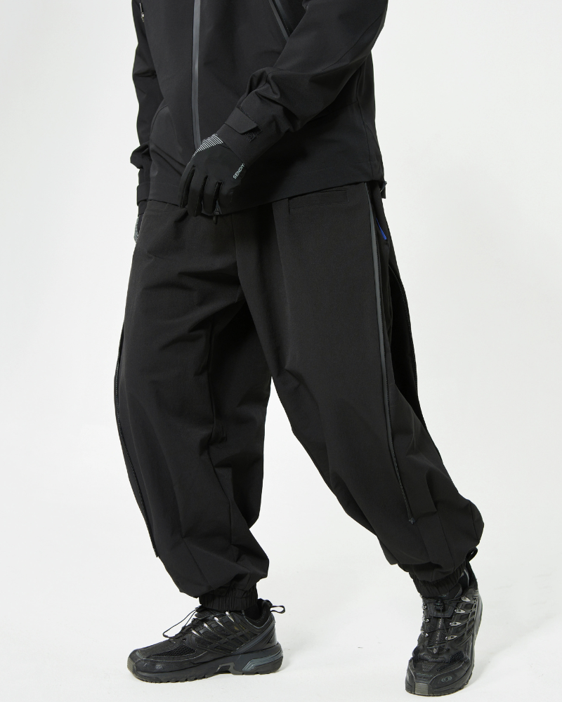 Ninja Rapper Pants Japanese Style Loose Fit Ninja Hakama Pants – Techwear Official