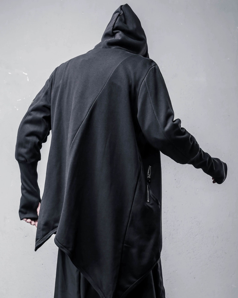 Japanese Techwear Zipper Hooded Jacket