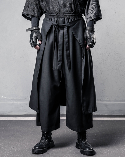 Japanese Style Functional Two-piece Ninja Pants