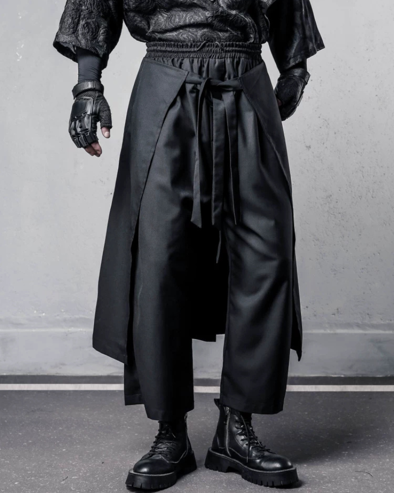Japanese Style Functional Two-piece Ninja Pants