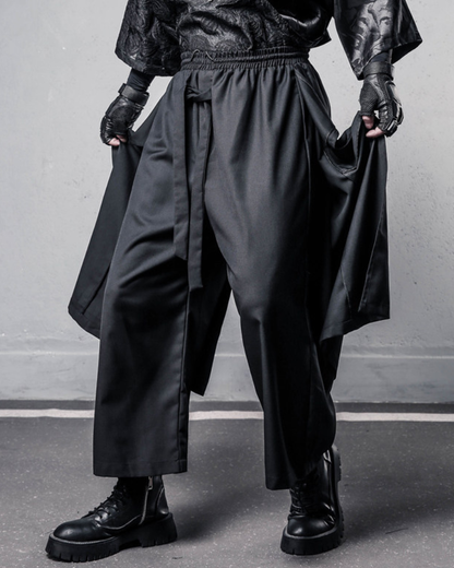 Japanese Style Functional Two-piece Ninja Pants