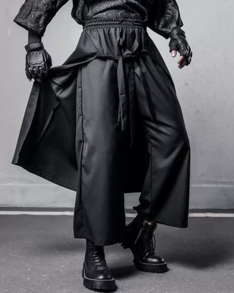 Japanese Style Functional Two-piece Ninja Pants