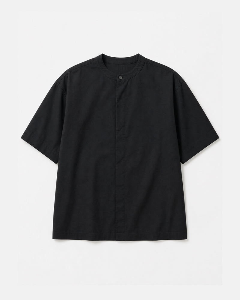 Japanese Dark Casual Tencel Short Sleeve Shirt