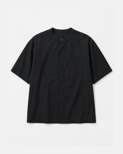 Japanese Dark Casual Tencel Short Sleeve Shirt