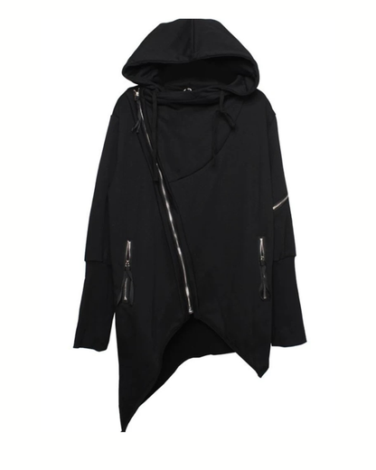 Japanese Techwear Zipper Hooded Jacket