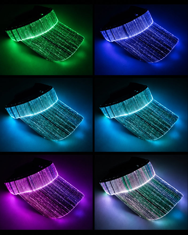 LED Tech Light-Up Sun Visor
