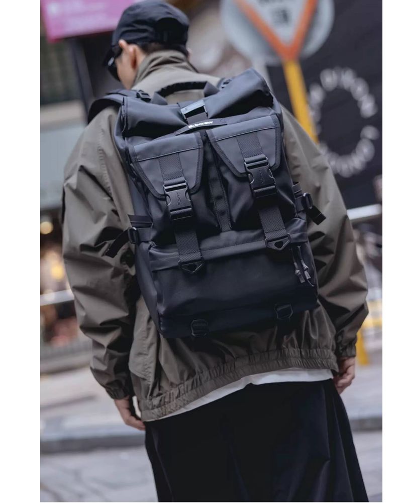 tech backpack,motorcycle backpack,hunting backpack,large backpack,lightweight backpack,backpack for traveling,japanese backpack,travel backpack for men,backpack for women,men's backpack,techwear,tech wear,affordable techwear,techwear fashion,Japanese techwear,urban streetwear