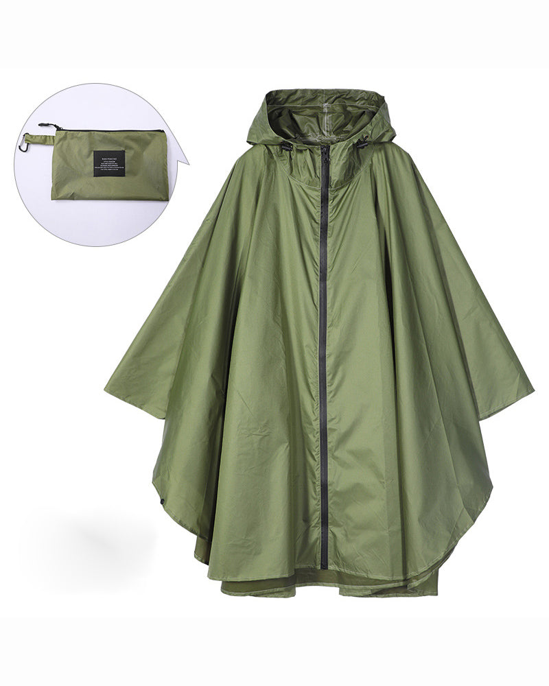 Lightweight Breathable Poncho Rain Coat