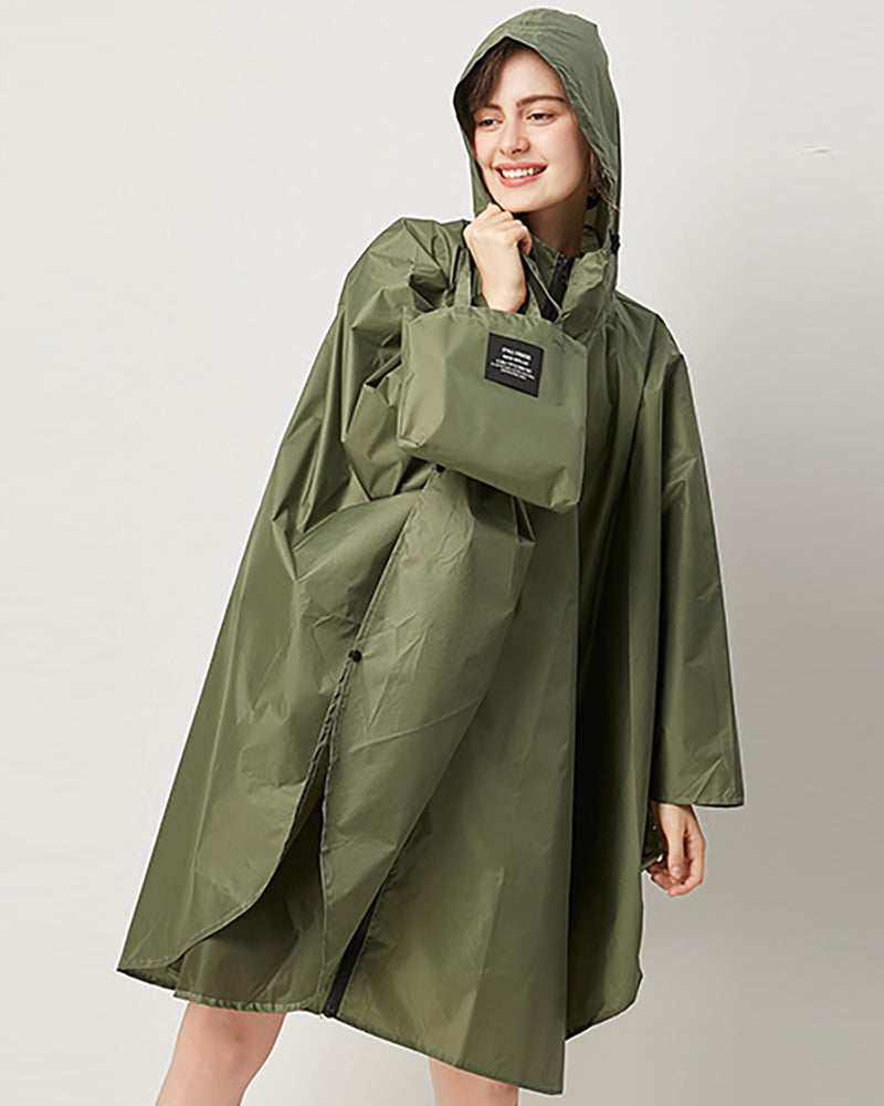 Lightweight Breathable Poncho Rain Coat