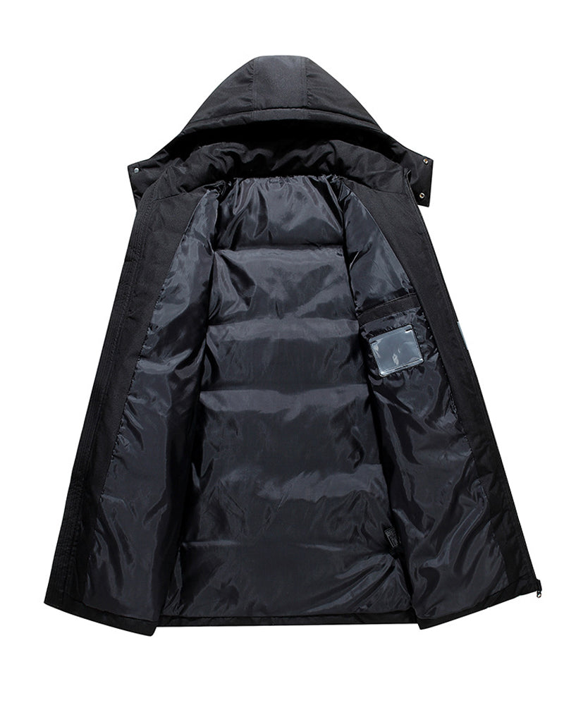 Techwear Windproof and Snowproof Warm Coat