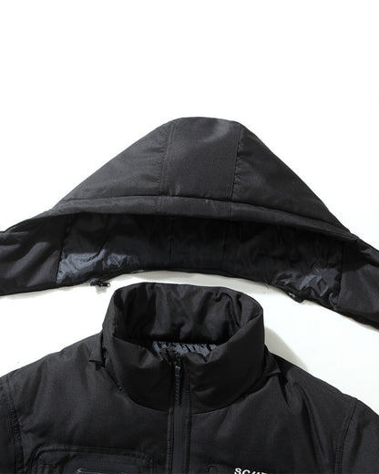 Techwear Windproof and Snowproof Warm Coat