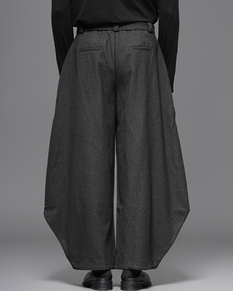 Minimalist Japanese Darkwear Winter Men&