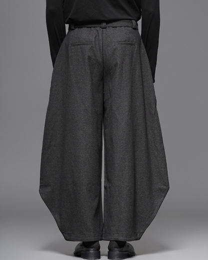 Minimalist Japanese Darkwear Winter Men&
