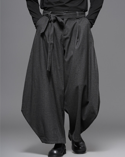 Minimalist Japanese Darkwear Winter Men&