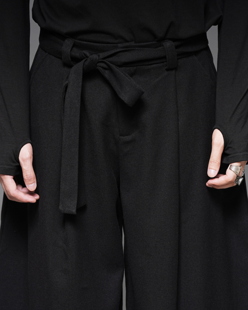 Minimalist Japanese Darkwear Winter Men&