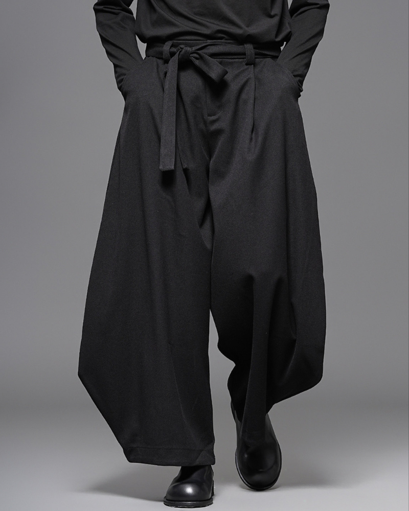 Minimalist Japanese Darkwear Winter Men&