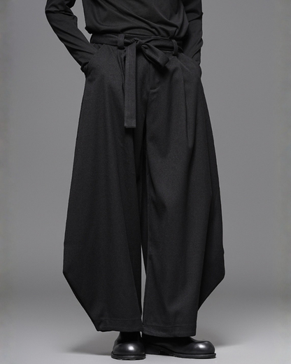 Minimalist Japanese Darkwear Winter Men&