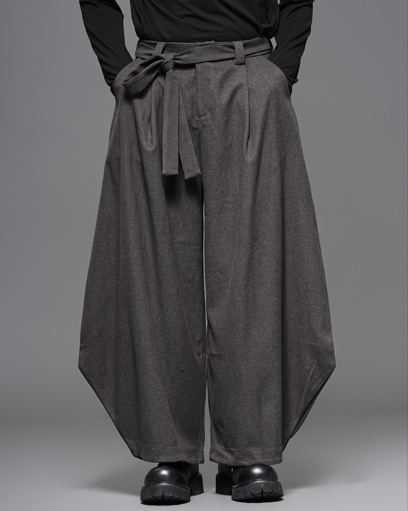 Minimalist Japanese Darkwear Winter Men&
